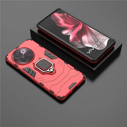 For vivo V30e 5G Case PC+TPU Kickstand Drop Protection Back Phone Cover