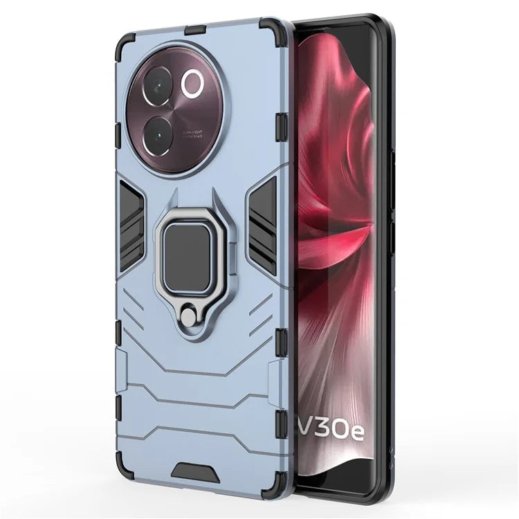For vivo V30e 5G Case PC+TPU Kickstand Drop Protection Back Phone Cover