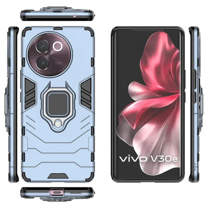 For vivo V30e 5G Case PC+TPU Kickstand Drop Protection Back Phone Cover