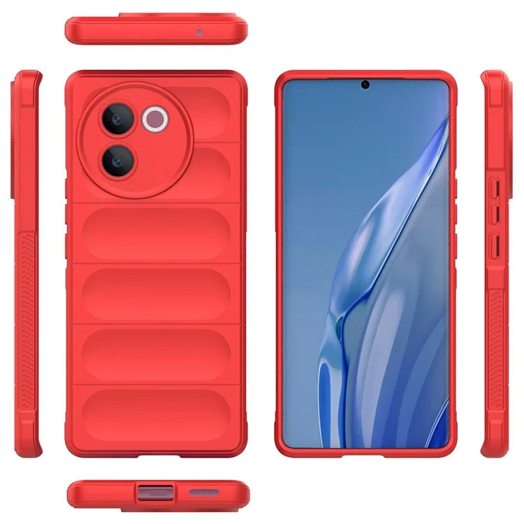 For vivo V30e 5G TPU Case Rugged Drop Protection Mobile Phone Cover