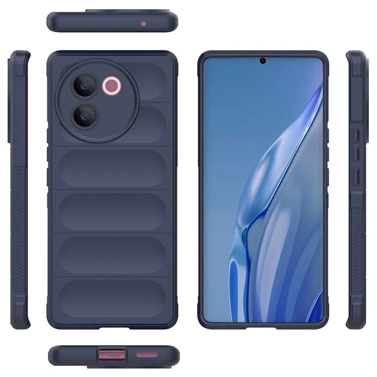 For vivo V30e 5G TPU Case Rugged Drop Protection Mobile Phone Cover