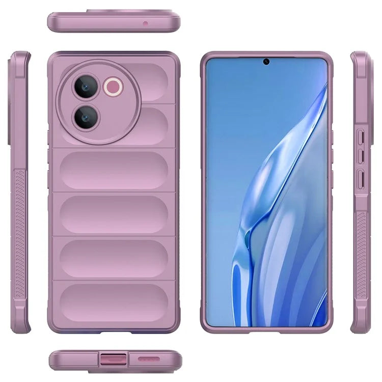 For vivo V30e 5G TPU Case Rugged Drop Protection Mobile Phone Cover