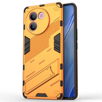 For vivo V30e 5G Kickstand Cover PC+TPU Shockproof Anti Scratch Phone Case
