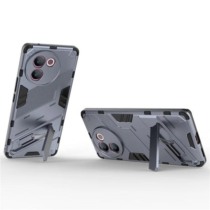 For vivo V30e 5G Kickstand Cover PC+TPU Shockproof Anti Scratch Phone Case
