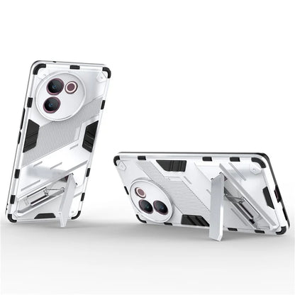 For vivo V30e 5G Kickstand Cover PC+TPU Shockproof Anti Scratch Phone Case