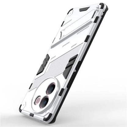 For vivo V30e 5G Kickstand Cover PC+TPU Shockproof Anti Scratch Phone Case