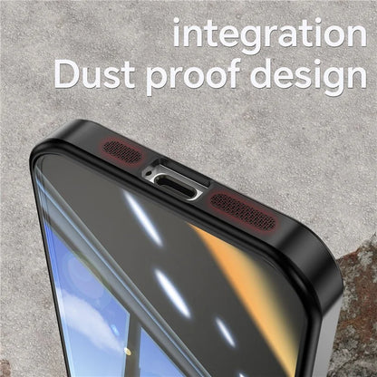 For iPhone 13 Pro Max Case Acrylic+TPU Phone Cover Metal Lens Frame Phone Protective Shell