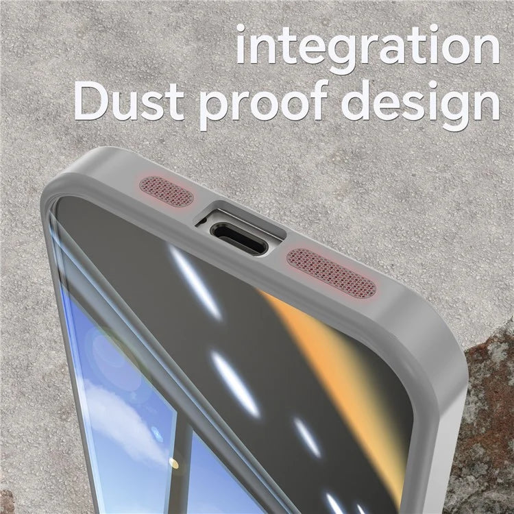 For iPhone 13 Pro Max Case Acrylic+TPU Phone Cover Metal Lens Frame Phone Protective Shell