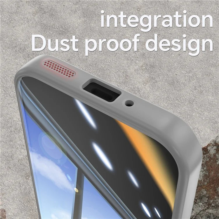 For Google Pixel 9 Pro XL Case Metal Buttons TPU + Acrylic Airbag Protective Cover