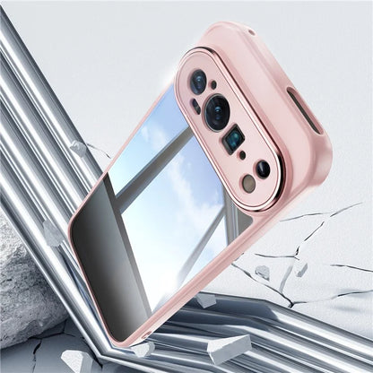 For Google Pixel 9 Pro XL Case Metal Buttons TPU + Acrylic Airbag Protective Cover