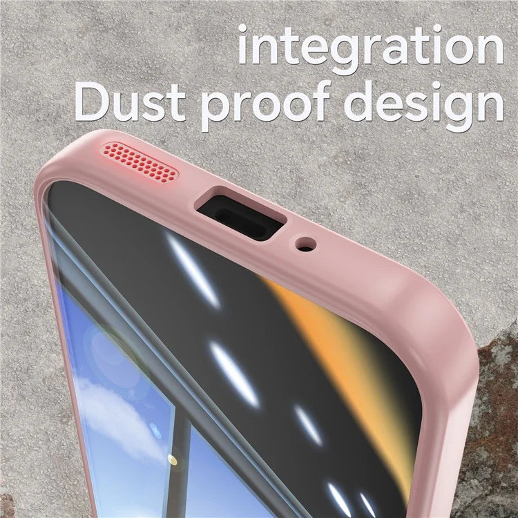 For Google Pixel 9 Pro XL Case Metal Buttons TPU + Acrylic Airbag Protective Cover
