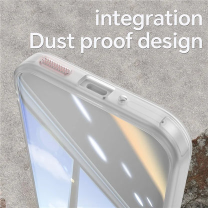 For Google Pixel 9 Pro XL Case Metal Buttons TPU + Acrylic Airbag Protective Cover