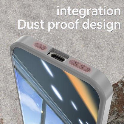For iPhone 12 Pro Max Camera Protection Metal Buttons TPU + Acrylic Drop Proof Phone Cover