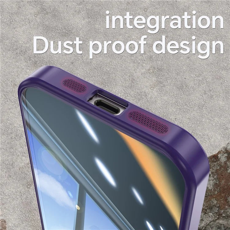 For iPhone 12 Pro Max Camera Protection Metal Buttons TPU + Acrylic Drop Proof Phone Cover