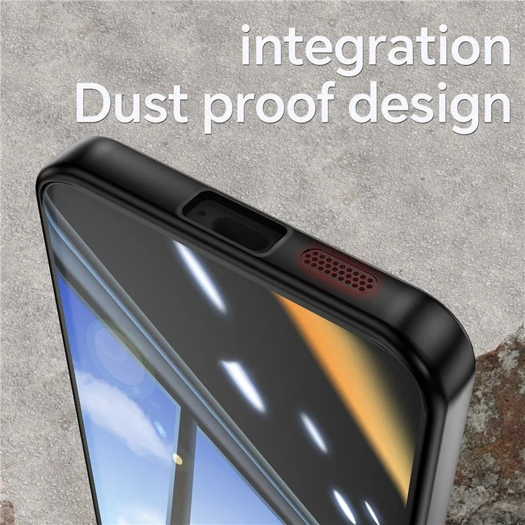 For Samsung Galaxy S23 Case TPU + Acrylic Drop-Proof Metal Buttons Phone Cover