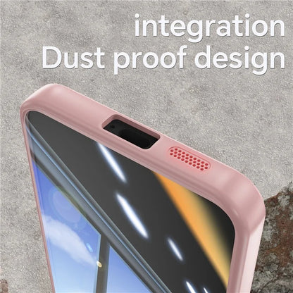 For Samsung Galaxy S23 Case TPU + Acrylic Drop-Proof Metal Buttons Phone Cover
