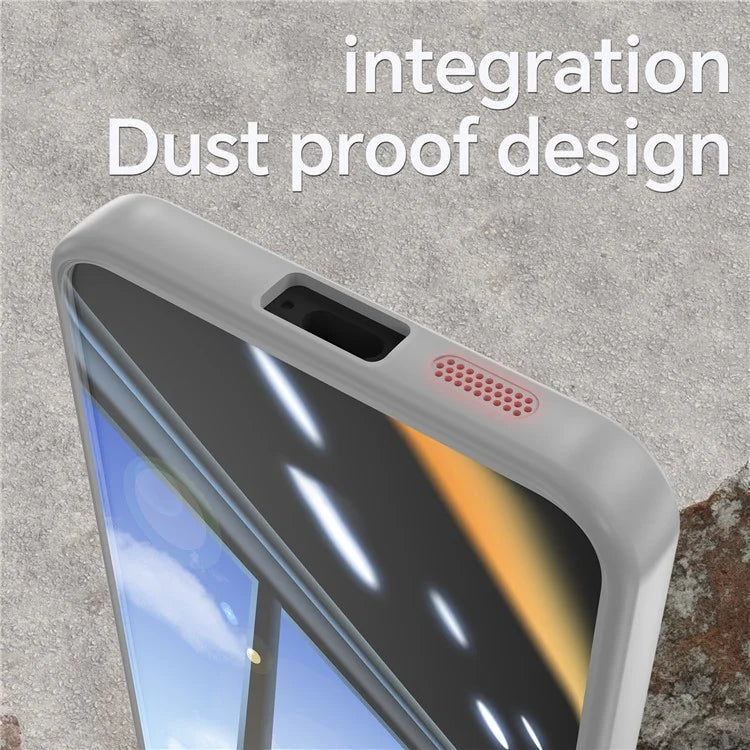 For Samsung Galaxy S23 Case TPU + Acrylic Drop-Proof Metal Buttons Phone Cover