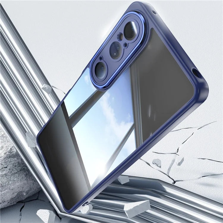 For Sony Xperia 1 VI Case Drop-Proof TPU + Acrylic Protective Phone Cover