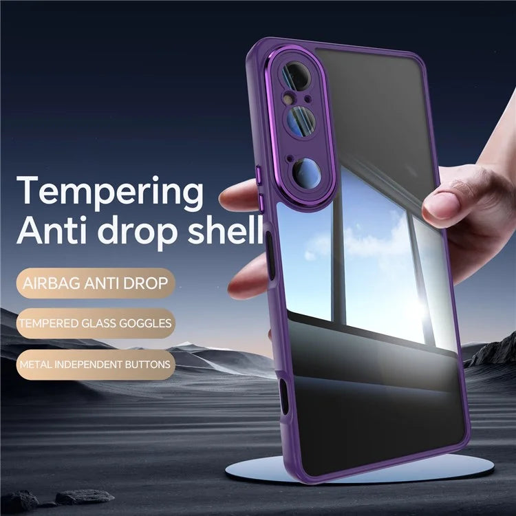 For Sony Xperia 1 VI Case Drop-Proof TPU + Acrylic Protective Phone Cover