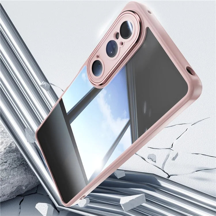 For Sony Xperia 1 VI Case Drop-Proof TPU + Acrylic Protective Phone Cover