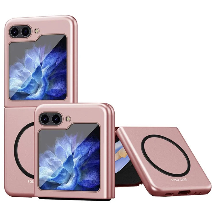 For Samsung Galaxy Z Flip6 5G Frosted Case Skin-Touch Hard PC Phone Cover Compatible with Magsafe