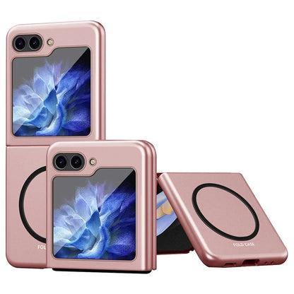 For Samsung Galaxy Z Flip6 5G Frosted Case Skin-Touch Hard PC Phone Cover Compatible with Magsafe