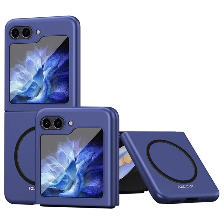 For Samsung Galaxy Z Flip6 5G Frosted Case Skin-Touch Hard PC Phone Cover Compatible with Magsafe
