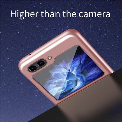 For Samsung Galaxy Z Flip6 5G Frosted Case Skin-Touch Hard PC Phone Cover Compatible with Magsafe