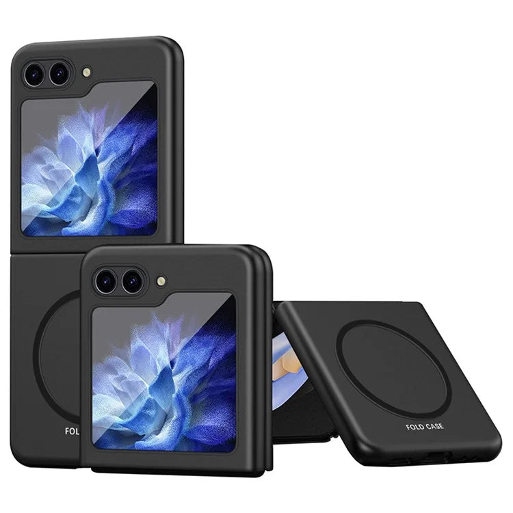 For Samsung Galaxy Z Flip6 5G Frosted Case Skin-Touch Hard PC Phone Cover Compatible with Magsafe