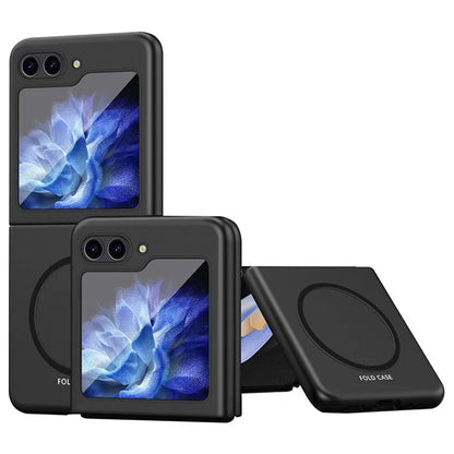 For Samsung Galaxy Z Flip6 5G Frosted Case Skin-Touch Hard PC Phone Cover Compatible with Magsafe