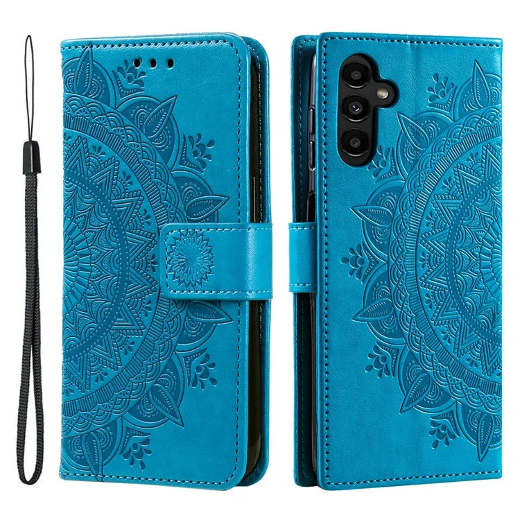 For Samsung Galaxy M55 5G / C55 5G / F55 5G Wholesale Phone Cases Full Protection Leather Wallet Phone Cover with Strap