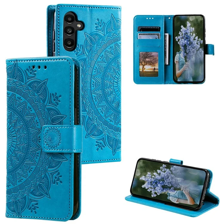 For Samsung Galaxy M55 5G / C55 5G / F55 5G Wholesale Phone Cases Full Protection Leather Wallet Phone Cover with Strap