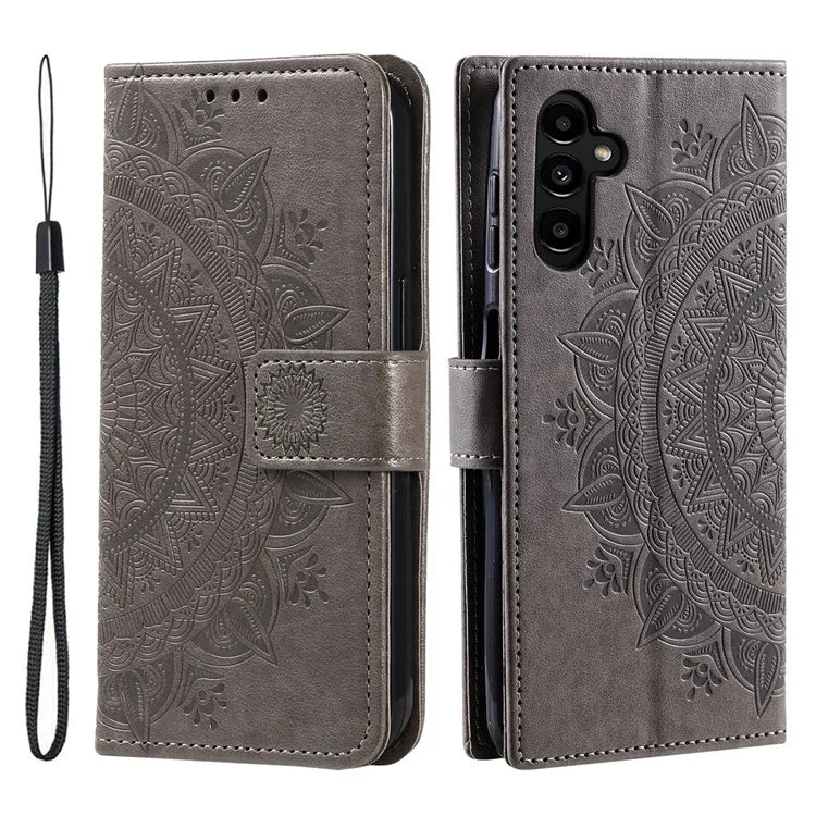 For Samsung Galaxy M55 5G / C55 5G / F55 5G Wholesale Phone Cases Full Protection Leather Wallet Phone Cover with Strap
