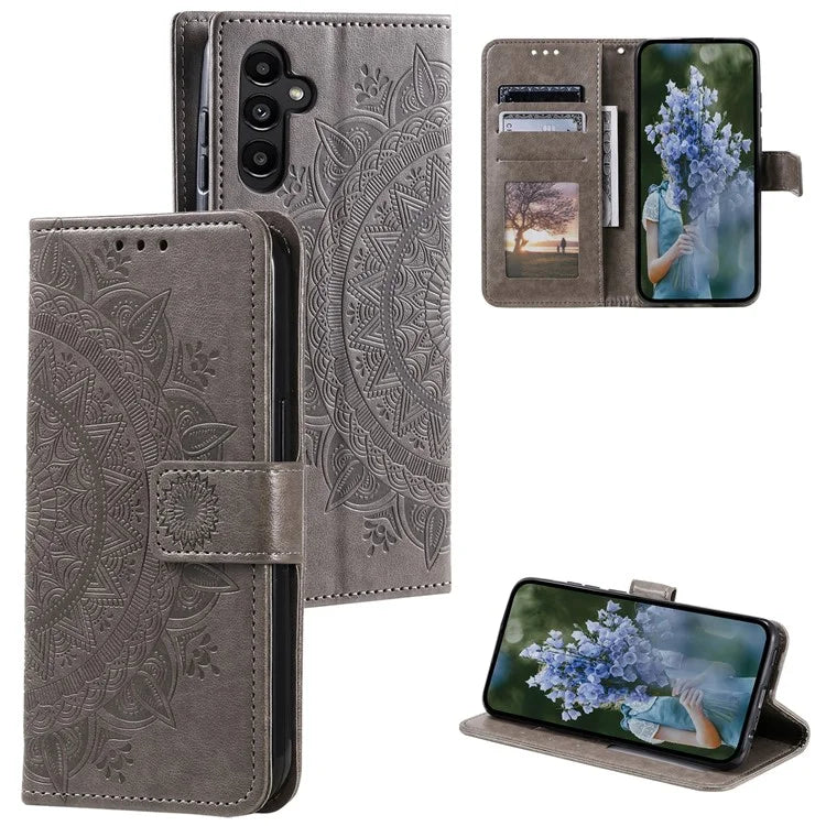 For Samsung Galaxy M55 5G / C55 5G / F55 5G Wholesale Phone Cases Full Protection Leather Wallet Phone Cover with Strap