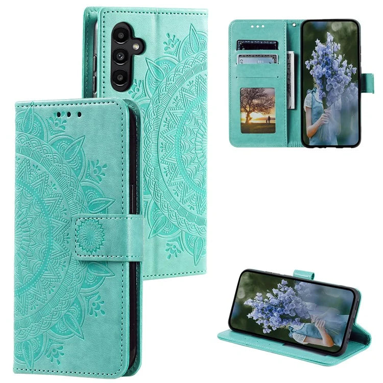 For Samsung Galaxy M55 5G / C55 5G / F55 5G Wholesale Phone Cases Full Protection Leather Wallet Phone Cover with Strap