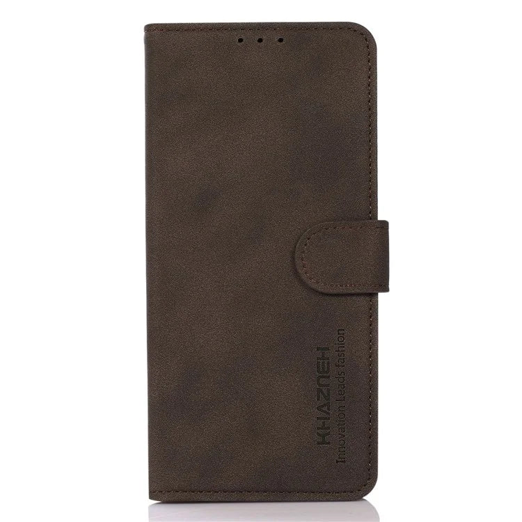KHAZNEH For Motorola Edge 50 Ultra 5G / Moto X50 Ultra 5G Magnetic Case Texture Leather Soft Touch Mobile Phone Cover