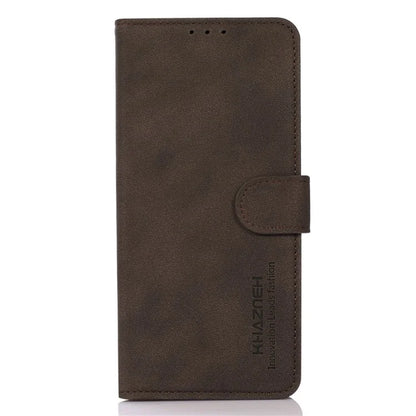 KHAZNEH For Motorola Edge 50 Ultra 5G / Moto X50 Ultra 5G Magnetic Case Texture Leather Soft Touch Mobile Phone Cover