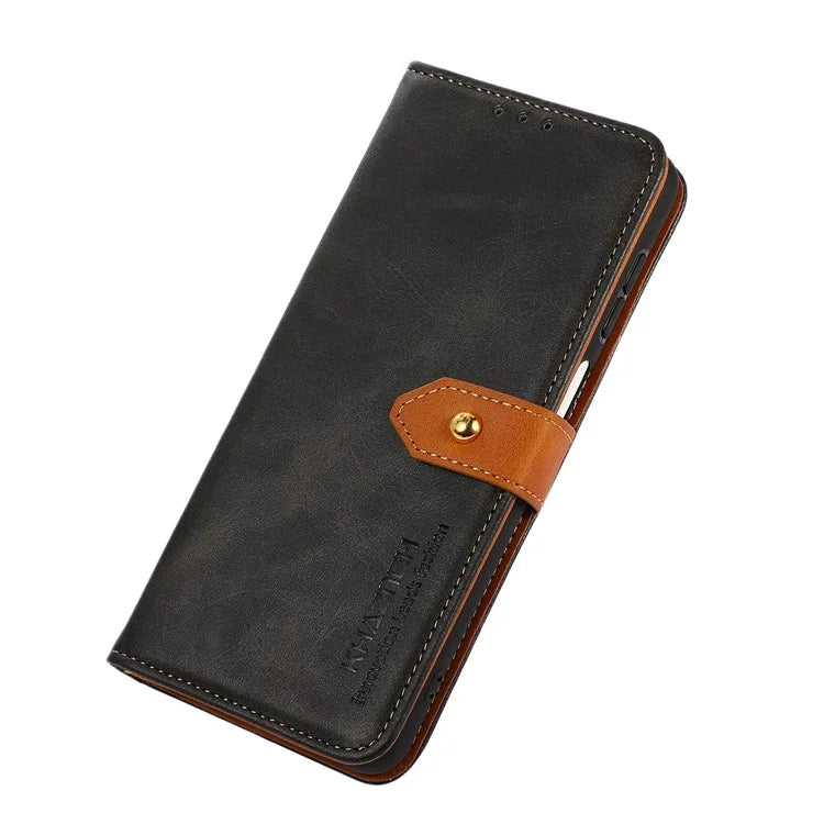 KHAZNEH For Motorola Edge 50 Fusion 5G Cell Phone Cases PU Leather Card Holder Magnetic Cover