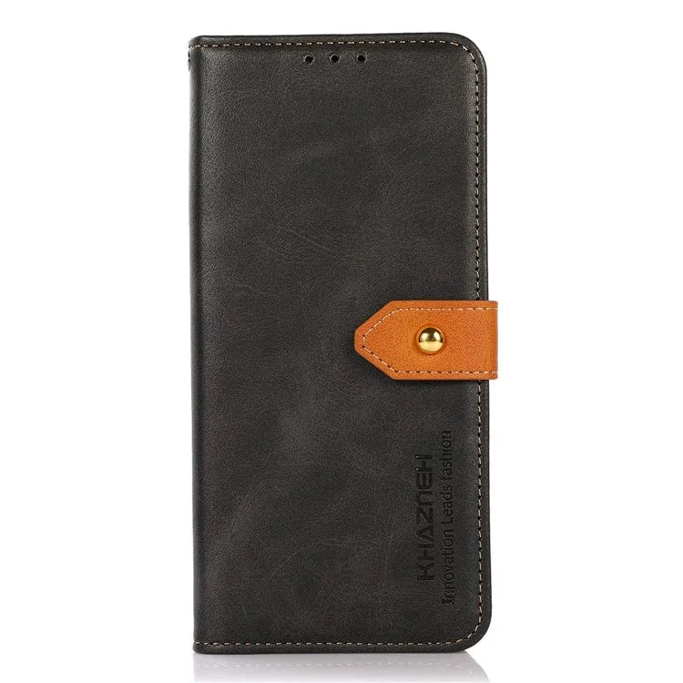 KHAZNEH For Motorola Edge 50 Fusion 5G Cell Phone Cases PU Leather Card Holder Magnetic Cover