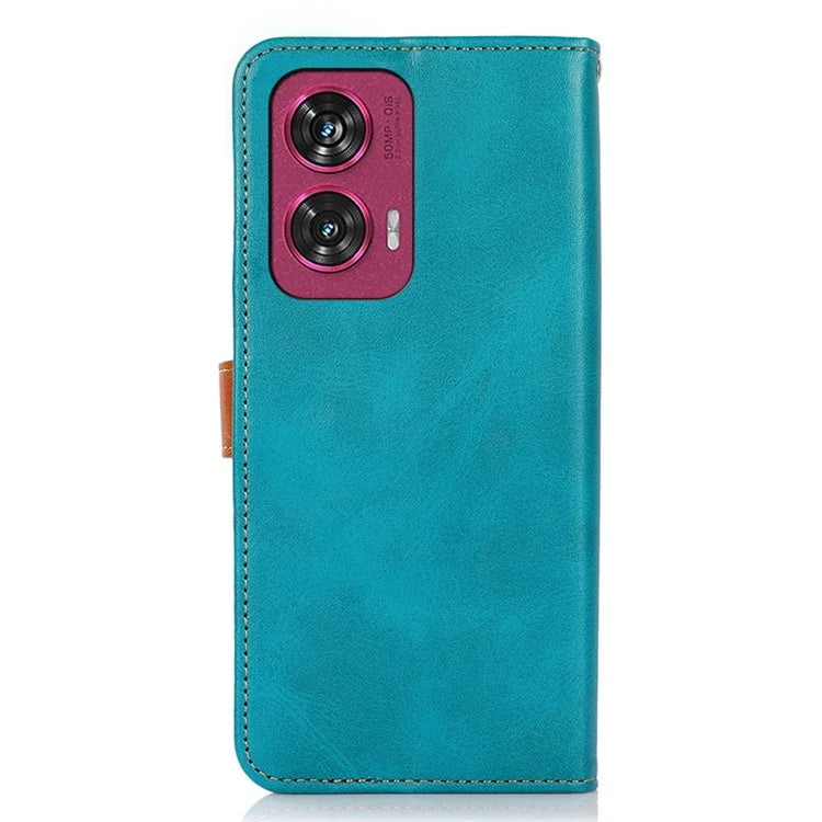 KHAZNEH For Motorola Edge 50 Fusion 5G Cell Phone Cases PU Leather Card Holder Magnetic Cover