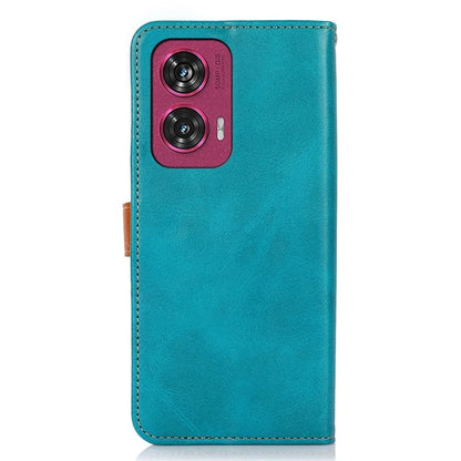 KHAZNEH For Motorola Edge 50 Fusion 5G Cell Phone Cases PU Leather Card Holder Magnetic Cover