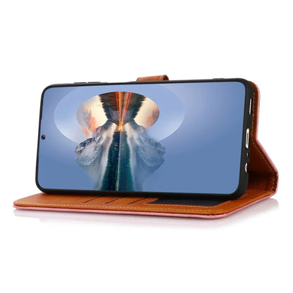 KHAZNEH For Motorola Edge 50 Fusion 5G Cell Phone Cases PU Leather Card Holder Magnetic Cover