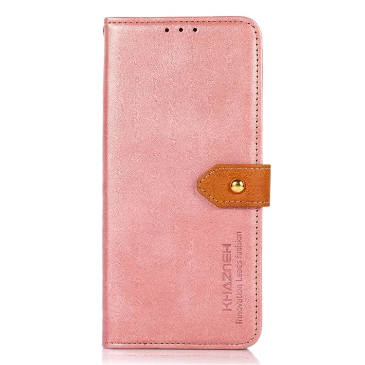 KHAZNEH For Motorola Edge 50 Fusion 5G Cell Phone Cases PU Leather Card Holder Magnetic Cover
