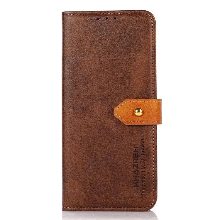 KHAZNEH For Motorola Edge 50 Fusion 5G Cell Phone Cases PU Leather Card Holder Magnetic Cover