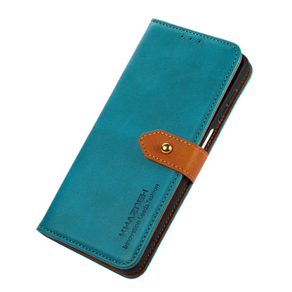 KHAZNEH For Motorola Edge 50 Ultra 5G / Moto X50 Ultra 5G Case PU Leather Phone Cover Gold Magnetic Buckle Decor