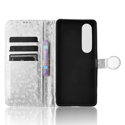 For Sony Xperia 1 VI Wallet Case Stand Leather Phone Cover Dot Imprinted