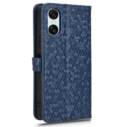 For Sony Xperia 10 VI Case Dot Pattern Card Slots Stand Mobile Phone Cover