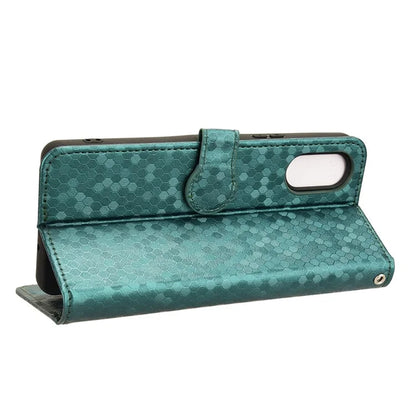 For Sony Xperia 10 VI Case Dot Pattern Card Slots Stand Mobile Phone Cover