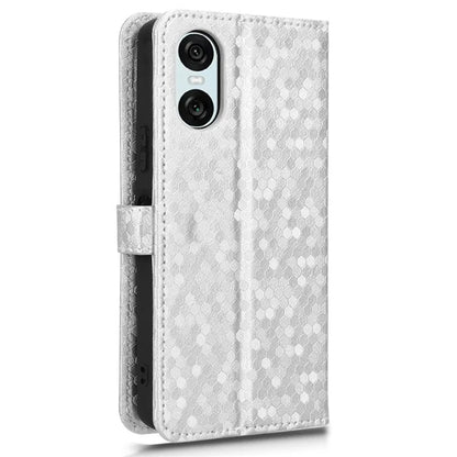 For Sony Xperia 10 VI Case Dot Pattern Card Slots Stand Mobile Phone Cover