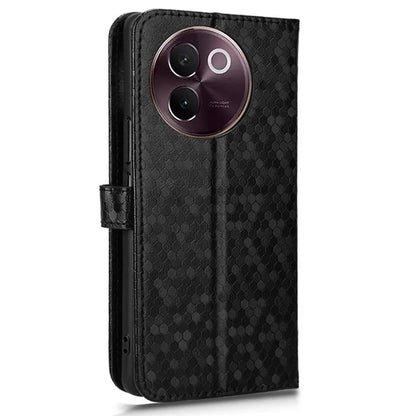 For vivo V30e 5G Case Shockproof Dot Imprinted PU Leather Flip Phone Wallet Cover